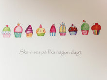 Load image into Gallery viewer, Dubbelvikt kort, Artikelnr: 1515 (6st/fp)